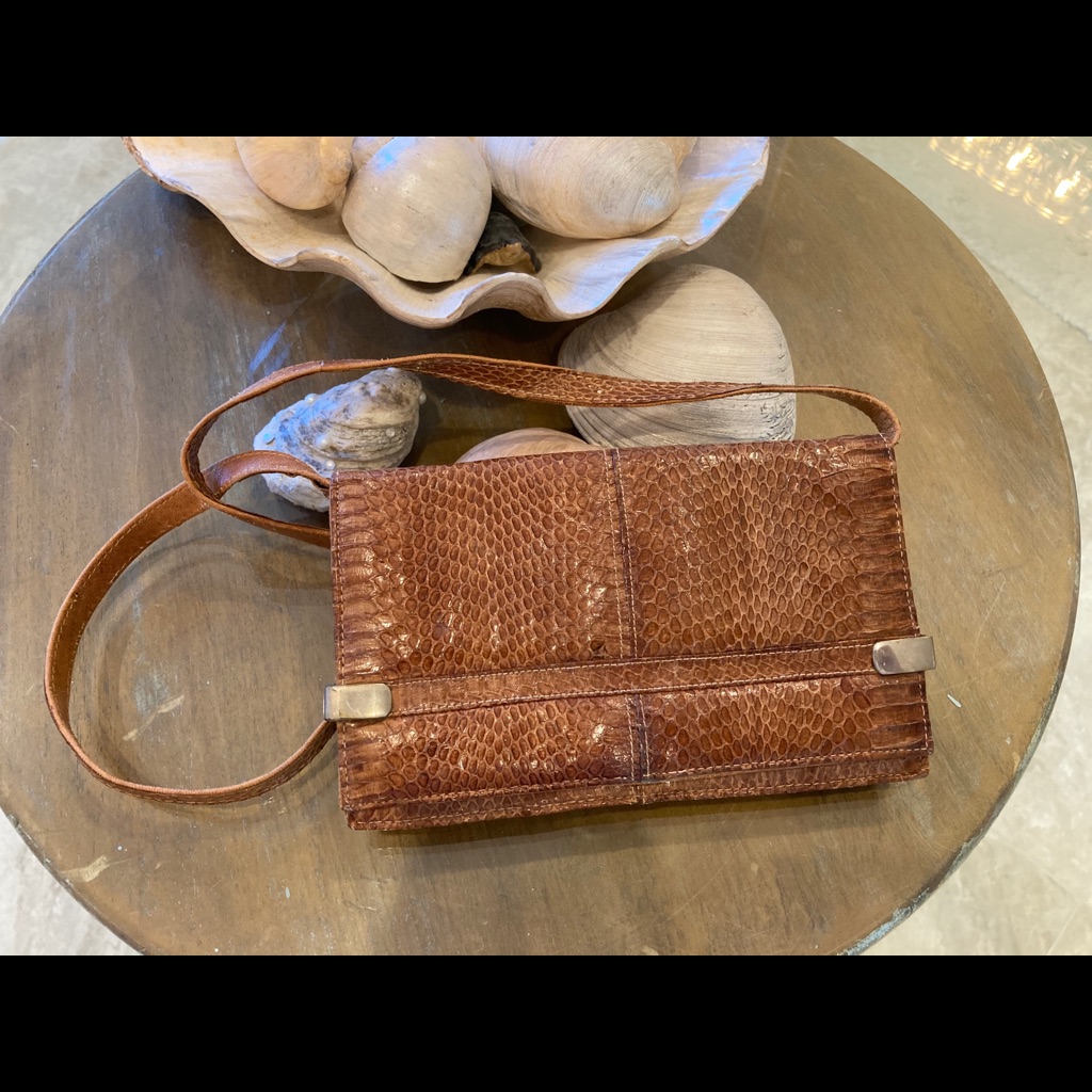 Vintage Python Clutch